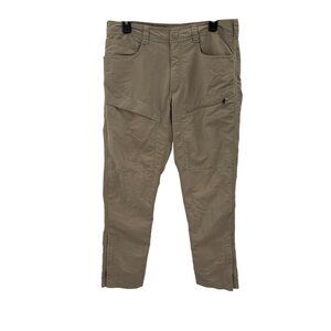 The North Face Mens Tan Hiking Pants Size 32 Lightweight & Durable Outdoor Botto
